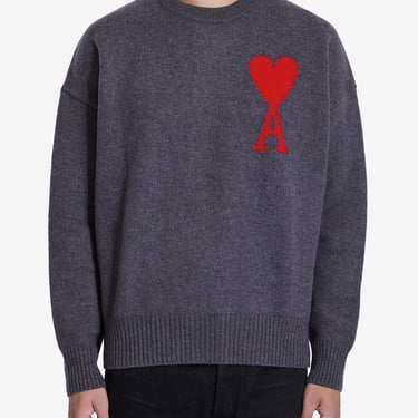 Ami Paris Men Ami De Coeur Sweater