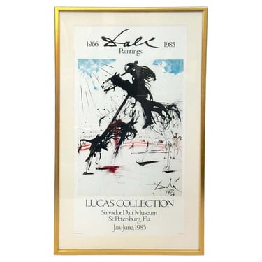"Picador Bullfight" Lithograph Poster by Salvador Dalí, 1966