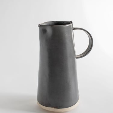 Tall Charcoal Pitcher 