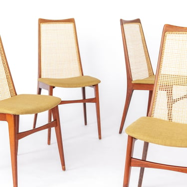 Set of 4 Dining Chairs 1960s by Wilhelm Benze GmbH, Germany 