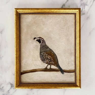 Krista Kim Studio | Quail | Framed