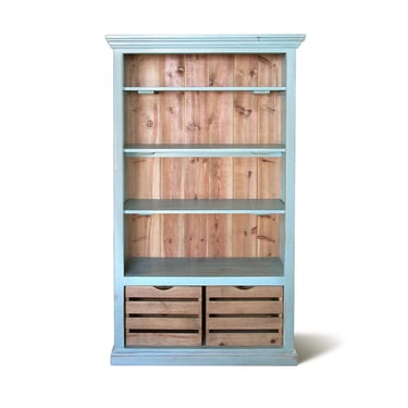 Private Listing, Melissa Qty:2 Custom Palisades Bookcase w/ Crates 