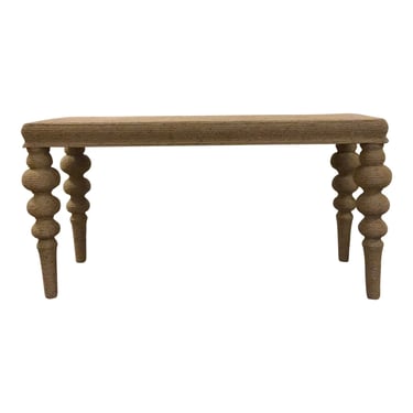 Noir Co. Organic Modern Rope Console Table