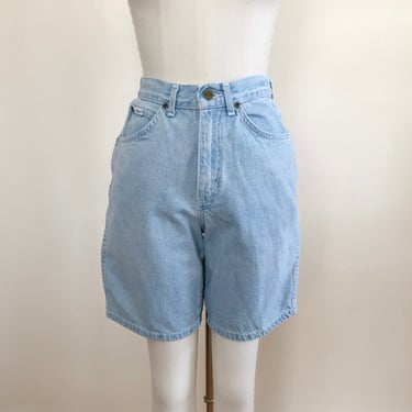 Light Blue Denim Shorts - 1990s 