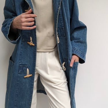 Favorite Vintage Toggled Denim Jacket