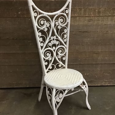 Swirly Curly Wicker Chair (Tacoma)