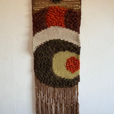 Mid-Century Brazilian Modern Woven Wall Tapestry, 1960s