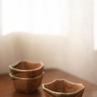 Cura Found - Glazed Ceramic Condiment Dish Bowls