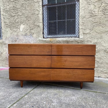 mid century dresser mid century double dresser American of Martinsville chest of drawers 