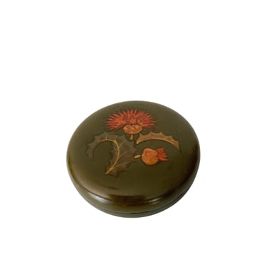 Scottish Thistle Snuff Box 