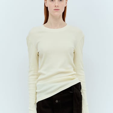 Lemaire Women Rib Long-Sleeve T-Shirt