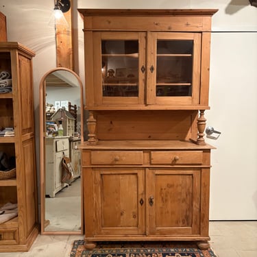 Vintage Pine Hutch