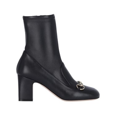 Gucci Women Ankle Boots With Clamp