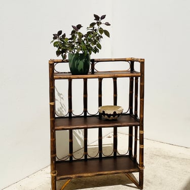 Dark Bamboo Small Shelf