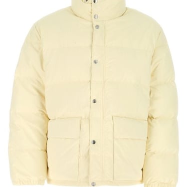 Jil Sander Men Cream Polyester Down Jacket