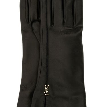 Saint Laurent Woman Gants Petit Logo