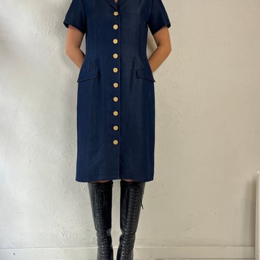 pink blue dress women Navy and Pink Floral Wrap Maxi Dress with 3/4 Sleeves