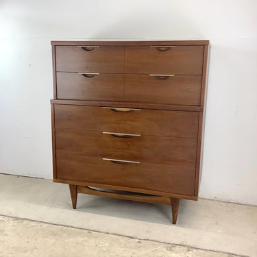 Mid-Century Highboy Dresser by Kent Coffey 