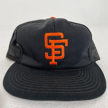 Vintage San Francisco Giants Trucker Snapback Hat
