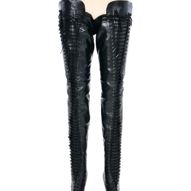 Anello & Davide Thigh High Fetish Boots, 8