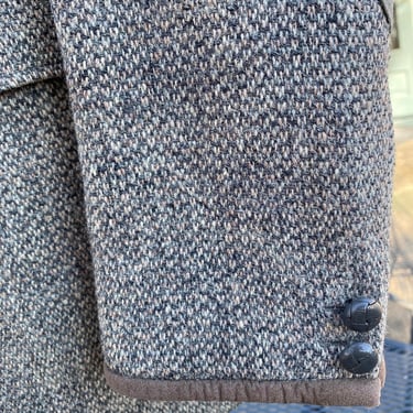 Vintage Burberry Harris Tweed Blazer Sport Coat | Walkingtan