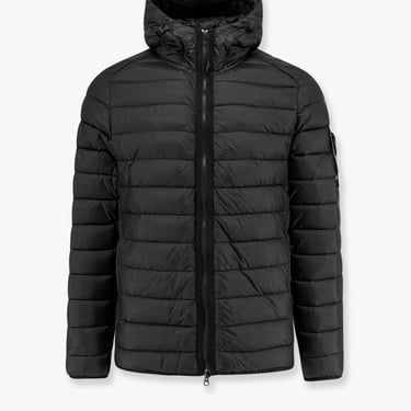 Stone Island Men Stone Island Black Jackets