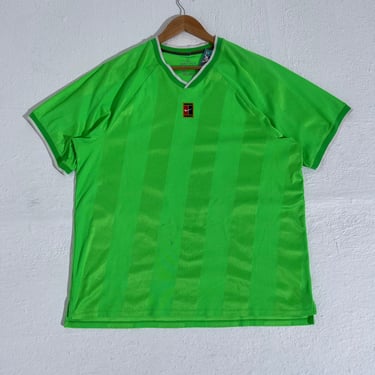 Nike Neon Green. Soccer Jersey Sz. L