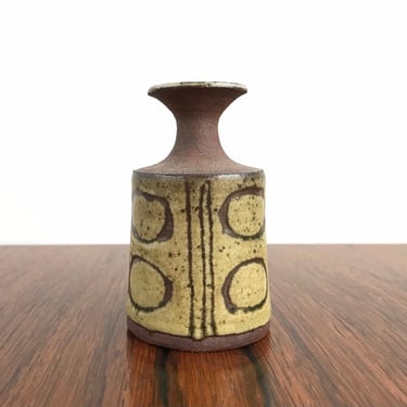Alice W. Smith Mid Century California Studio Pottery Weed Pot / Vase 