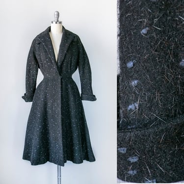 1950s Princess Swing Coat Wool S 