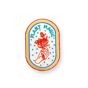 Plant Magic Embroidered Patch