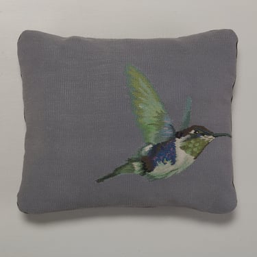 ALEXANDER MCQUEEN AUBUSSON HUMMINGBIRD PILLOW(S), SML