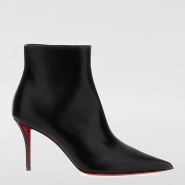 Christian Louboutin Flat Ankle Boots Woman Black Women