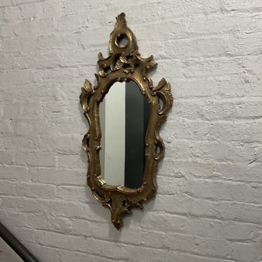 Hand Carved Mirror