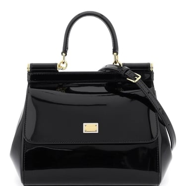 Dolce &amp; Gabbana Patent Leather 'Sicily' Handbag Women