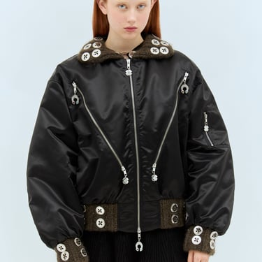 Chopova Lowena Women Crotched Bomber Jacket