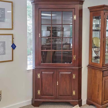 Henkel Harris Cherry Corner Cabinet in Finish '29'