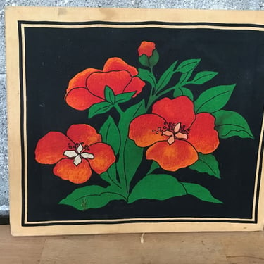 Vintage Poppy Canvas (Seattle)