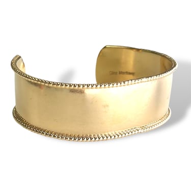 Edged Gold Cuff