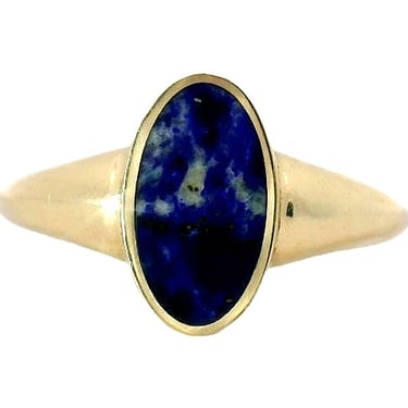 Polaris Signet Ring - Rare Colorado Lapis Lazuli