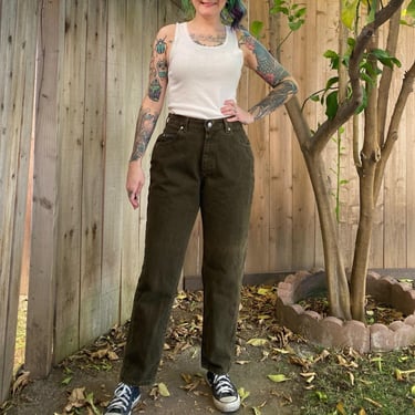 Vintage 1990’s Olive Green Lee Jeans 