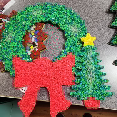 Wreath and tree popcorn
