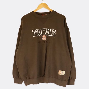 Vintage NFL Cleveland Browns Circa 1946 Football Sweatshirt Sz XL