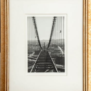 Peter Stackpole "Oakland Bay Bridge" Gelatin Print