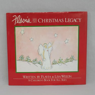 Flavia and the Christmas Legacy (1990) by Flavia and Lisa Weedn - Vintage Children's Christmas Book 