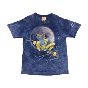 (M) Blue The Mountain Frog T-Shirt 081022 JF