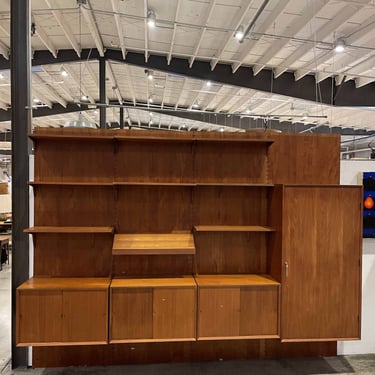 Danish Modern Teak Wall Unit By Poul Cadovius - HOLD