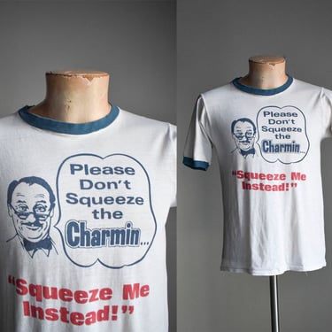 1970s  Mr. Whipple Please Don't Squeeze the Charmin Tshirt 