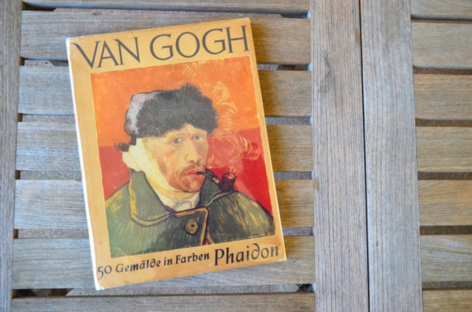Vincent Van Gogh in Full Colour, First Edition Hardback Art Book, 1952 