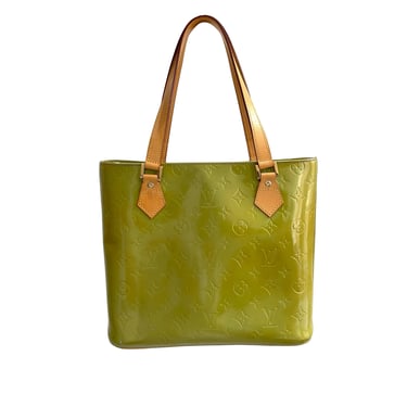Louis Vuitton Green Vernis Shoulder Bag