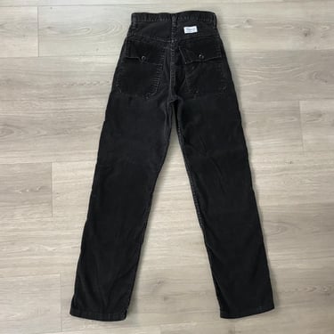 RARE 1970's Madewell Corduroy Utility Pants / Size 23 24 XS 